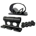thumbnail image 2 of 2Pcs Bicycles Front Fork Mount Anti-corrosive Fast Release Rear Wheel Rack Release Heavy Duty Nylon Buckle Aluminium Alloy Rear Wheel Rack Carrier Black, 2 of 8