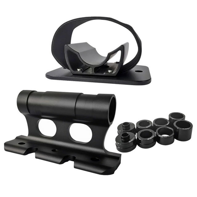 Greeniant Soporte de horquilla delantera para bicicletas, 2 uds., hebilla de nailon extraíble de liberación rápida portátil, accesorios para Ciclismo Negro