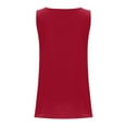 thumbnail image 6 of Sawvnm Womens Sleeveless Tank Top Loose Fit Summer Blouse Casual Scoop Neck Flowy Layered Shirt Lightweight Breathable Solid Color Tunic Top for Daily Wear Vacation Beach, 6 of 9