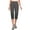 Grey, variant on Little Donkey Andy Women's Quick Dry Capri 3/4 Hiking Lightweight Stretch Water-Resistant Pants Golf Casual Black M