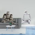 thumbnail image 2 of Figura De Búho Pensador Moderna, Escultura De Mesa, Adorno Para Sala De Estar, Oficina, Gabinete, Decoración, Estatua Abstracta Creativa De Animal., 2 of 8