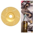 thumbnail image 4 of 4 "diamante recubierto disco de molienda joyería pulidor herramienta con agujero dorado Hugo  muela de diamante, 4 of 10