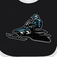 thumbnail image 4 of Inktastic Snowmobile Ideas Boys or Girls Baby Bib, 4 of 4