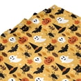 thumbnail image 4 of Zufioo Halloween Ghost Pumpkin Pattern Shower Curtain 72x72in, Waterproof Curtain for Bathroom-Waterproof, Mildew-proof, Quick-drying,Home Bathroom Supplies-One Size, 4 of 6