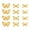 2#, variant on TanSiDing 12pcs 3D Metallic Butterfly Wall Stickers - Removable Self-Adhesive Decor for Home, Party & Wedding - Gold Foil Accent Wall Decals