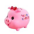 thumbnail image 1 of Piggy Bank Pink Pig para niños, resina, 14 x 10 x 11 cm, 1 of 1