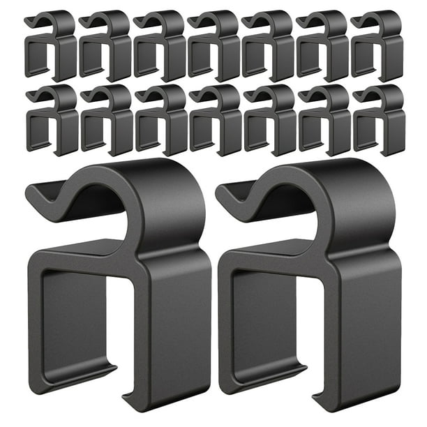 20 soportes flexibles para smartphones, tablets y micrófonos Clips de brazo para cables, organizadores para oficina Versátiles y ajustables