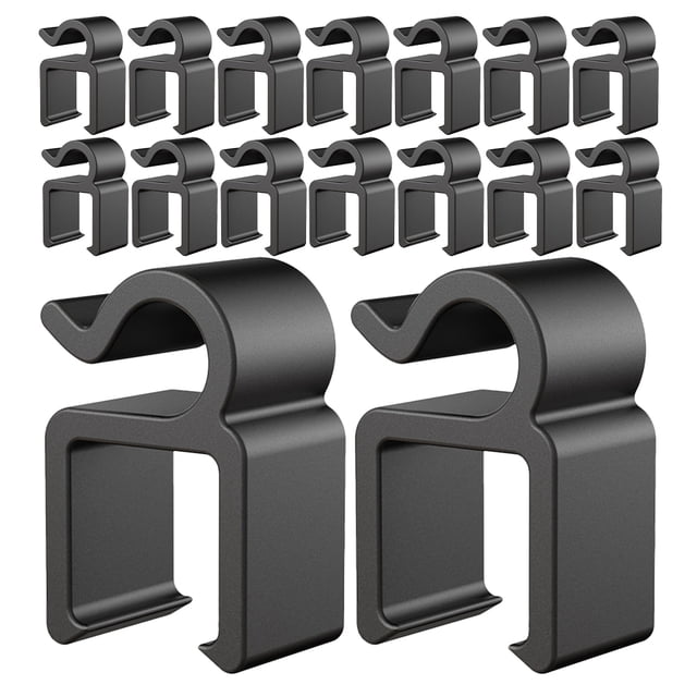 20 soportes flexibles para smartphones, tablets y micrófonos Clips de brazo para cables, organizadores para oficina Versátiles y ajustables