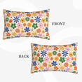 thumbnail image 4 of Fotbe Groovy Daisy Flowers Pillow Cases - Envelope Closure - Luxury, Extra Soft, Cooling Pillow Covers - Wrinkle, Fade, Stain Resistant-20"x30", 4 of 9