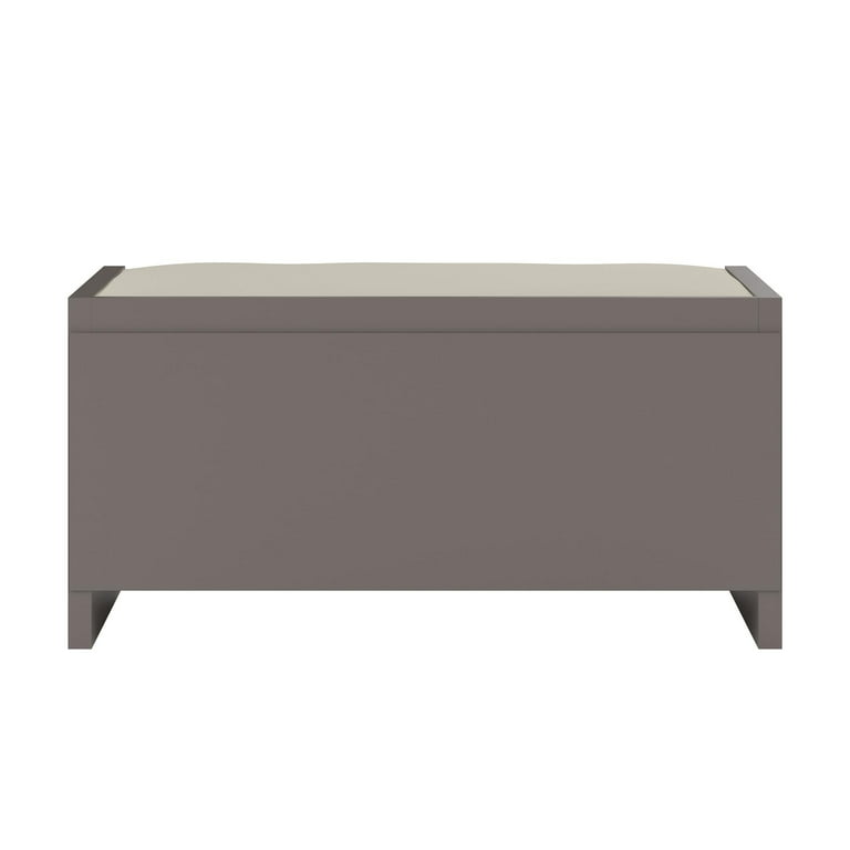 Ameriwood Home Collingwood Entryway Storage Bench with Cushion
