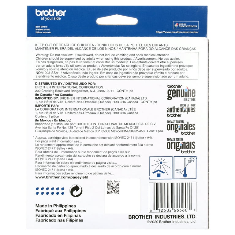Free Shipping! Brother Magenta INKvestment High-Yield Inkjet