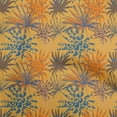 thumbnail image 1 of oneOone Polyester Spandex Yellow Fabric Tropical Leaf With Texture Craft Projects Decor Fabric Printed By The Yard 56 Inch Wide, 1 of 4