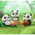 thumbnail image 3 of Holzlrgus 12 Pcs Cute Panda Miniatures - Honey Bucket Fairy Garden Moss DIY Terrarium Crafts Home Décor Ornaments., 3 of 5