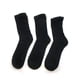 thumbnail image 3 of 3 pares de calcetines de circulación para diabéticos, negros, sin costuras, holgados, para hombre, tallas 10-13, 3 of 7