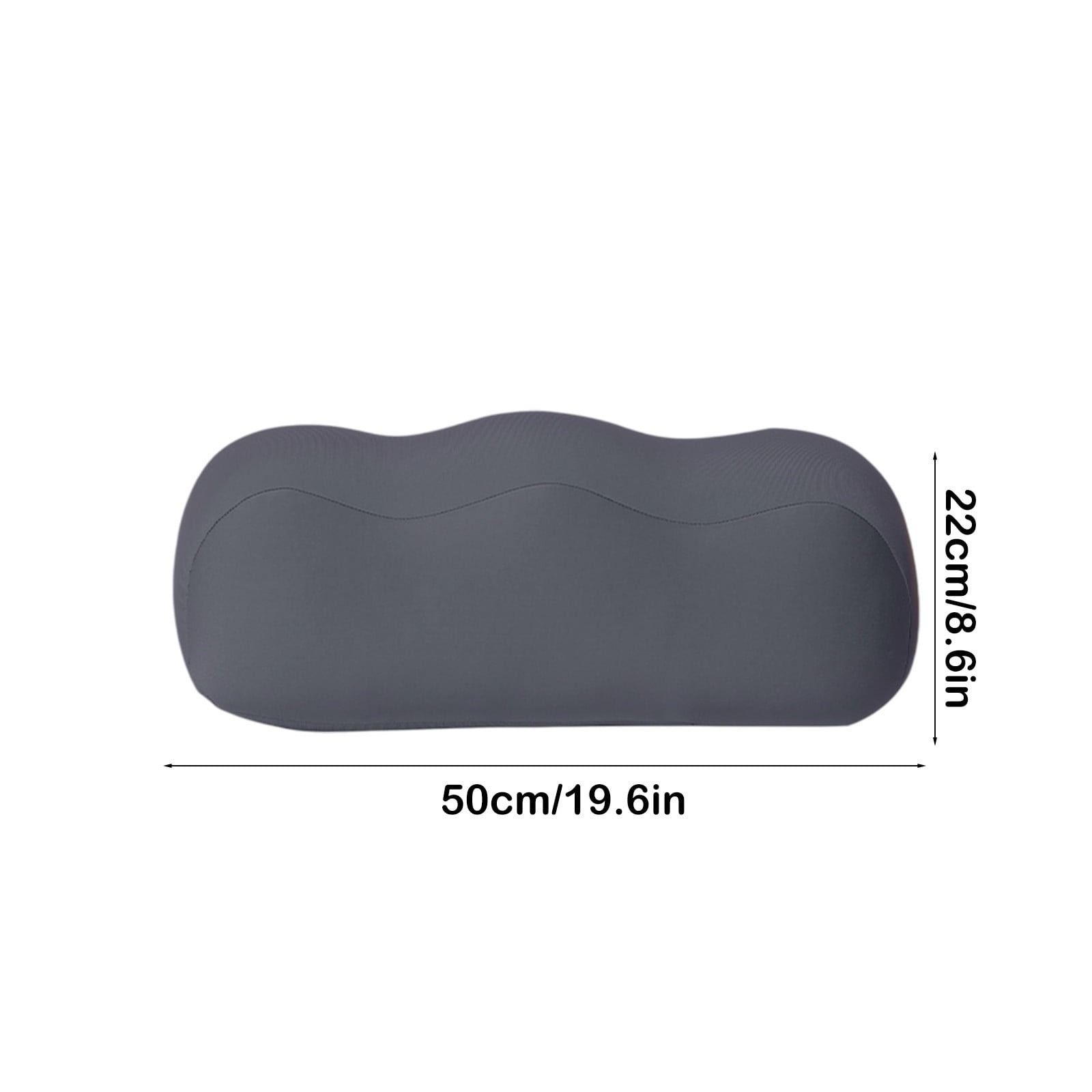 Qholemyo Hill-Shaped Curved Leg Cushion Pillow - Suitable for Pregnant Women, Relieves Back & Leg Discomfort, Reduces Fatigue, Essential Sleeping Pillow