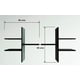 thumbnail image 4 of Esatto Repisas Free organizadoras negras diseño italiano madera melamina 2 pcs 60 x 60 cms c/u, 4 of 4