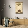 thumbnail image 3 of Charlene Audrey 19x40 Gallery Wrapped Canvas Wall Art Titled - Botanical Palm IV, 3 of 4