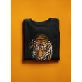 thumbnail image 3 of Tiger Walking In The Dark Sweatshirt Men -Image by Shutterstock, Male 4X-Large, 3 of 4
