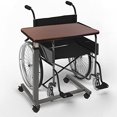 thumbnail image 4 of Vaunn Table de Chevet Médical Ajustable avec Roues (Hôpital et Usage Domestique), 4 of 7