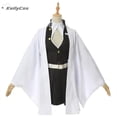 thumbnail image 4 of Disfraz de anime Kanroji Mitsuri, disfraz de Halloween para mujer, ropa para adultos, peluca para niños, uniforme, disfraces para mujer, 4 of 5