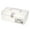 White Large#, variant on opvise Portable Multi-use Clear Plastic Storage Container Box with Handle Latch Lock White Small#