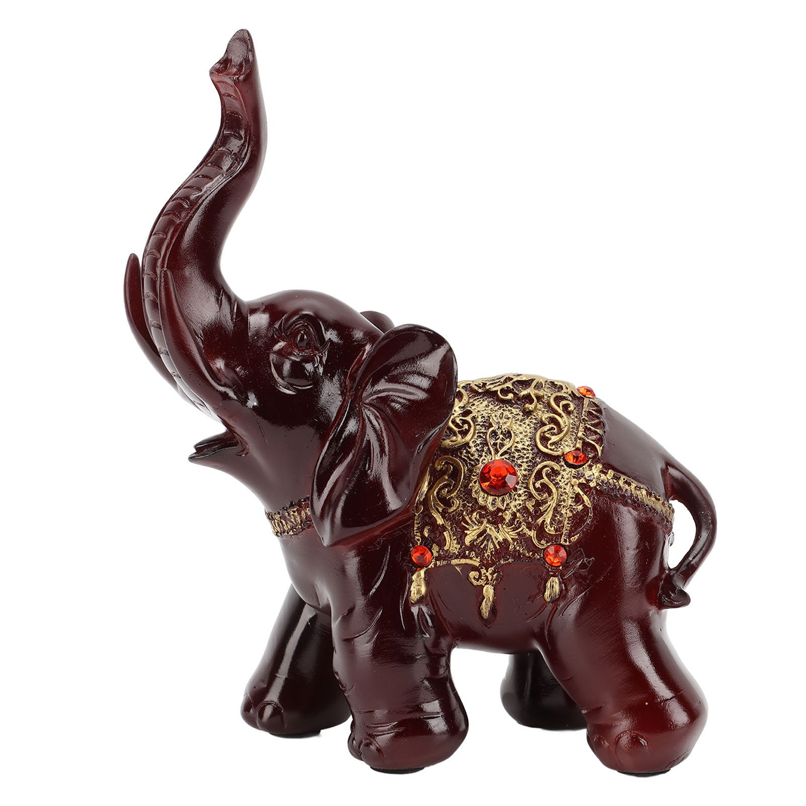 2024 Resin Elephant Ornament Desktop Elephant Statue for Household ...