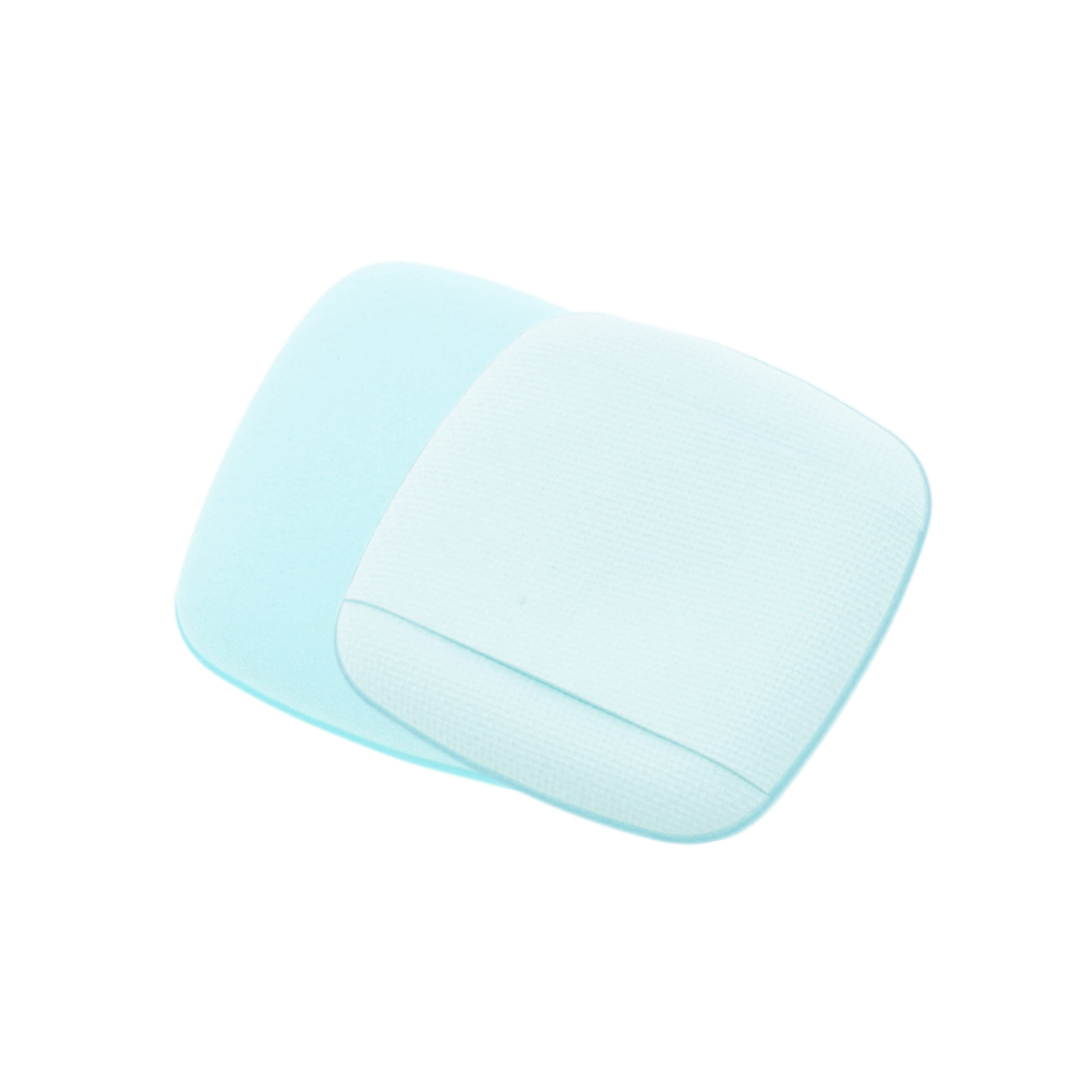 Unique Bargains 5 Pcs Square Face Makeup Sponge for Travel Light Blue