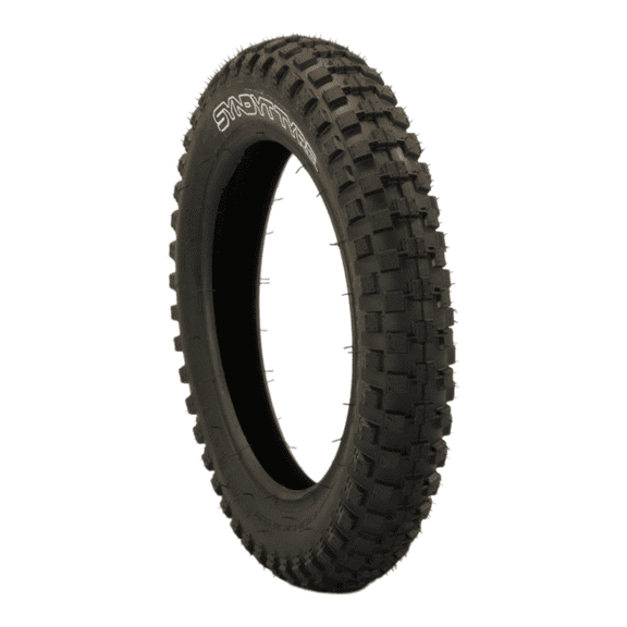Syndyt SYR 120 12” x 2.25” BMX Off-Road Tire, Directional Tread, Compatible with SYR 120 12” E Balance Bikes, Black