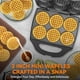 thumbnail image 4 of Wafflera Multi Mini 6 Waffles de 8 cm Baker's Friend, 4 of 6