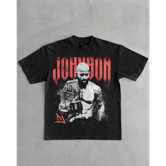 Vintage Demetrious Johnson T-Shirt Retro 90s Fight Night Graphic Tee Gift for Fan