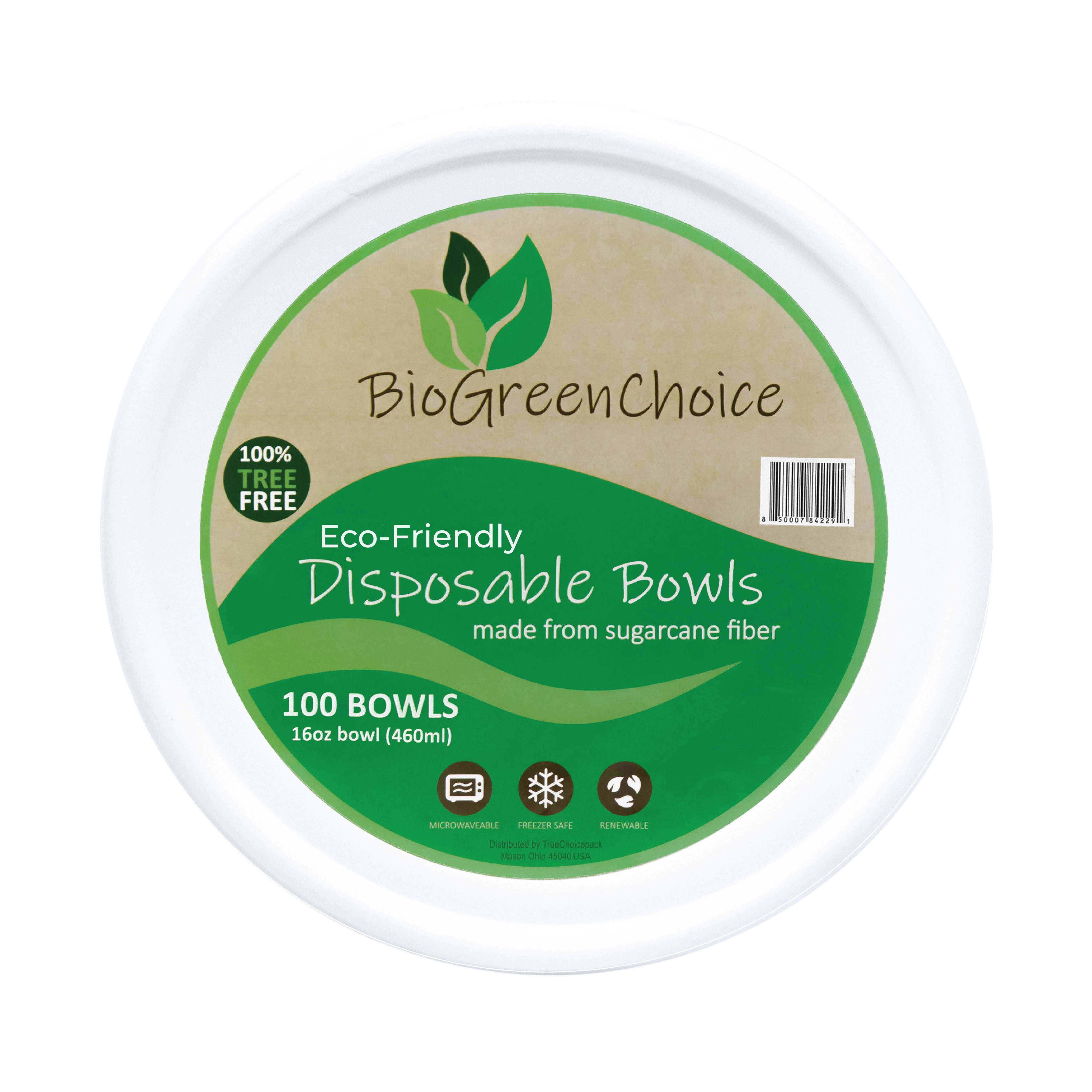 25 Count 16 Ounce Hefty Ecosave 100% Compostable Bowl