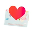 thumbnail image 1 of BotaniNest Valentine's Day Paper Engraved Greeting Card Birthday Surprise Greeting Card Retro Holiday Message Wishes Card, 1 of 3