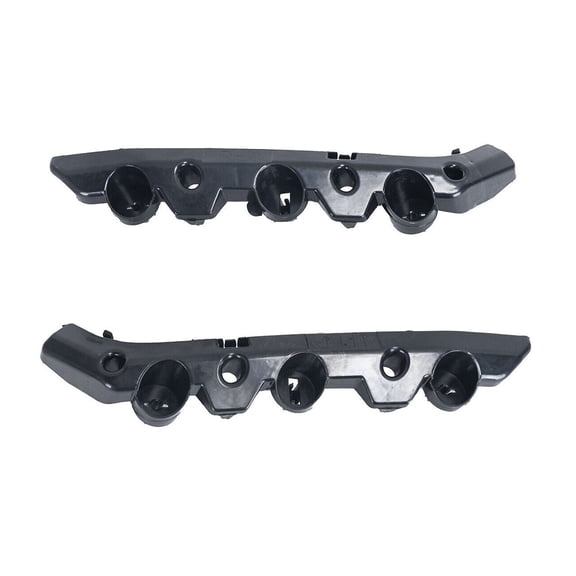 HUZOK Pair Front Bumper Supports Brackets Retainers Plastic Black for Nissan for Sentra Advance/Exclusive/Sense 2016 2018 & S/SL//SV 2016-2018 & / 2017-2018 62225-3YU1A