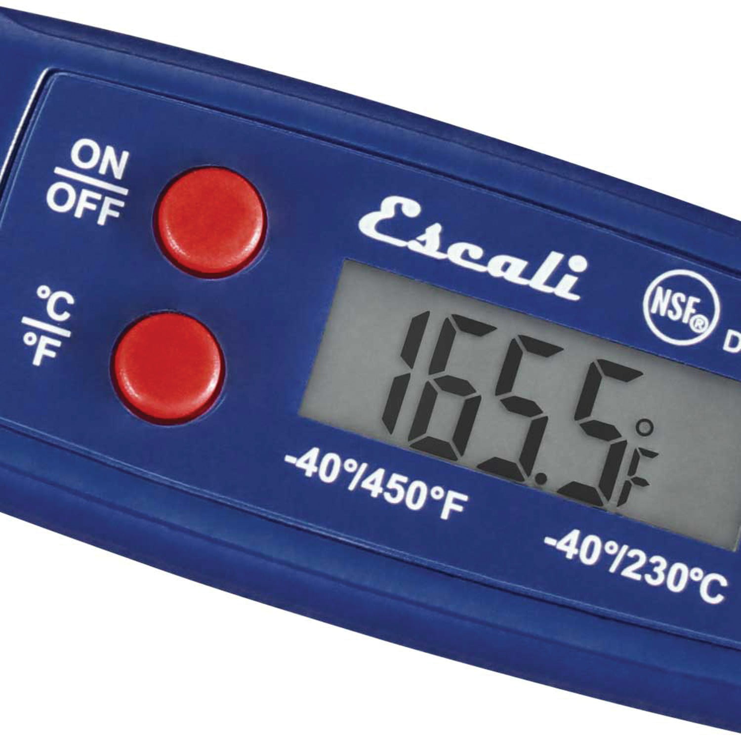 Min/Max Recall Escali DHP1 Advanced Digital Waterproof Meat Thermometer Black/Red 