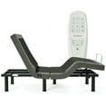 thumbnail image 1 of Costway Réglable Base de Lit de Massage Rembourré Sans Fil à Distance Ports USB T, 1 of 10