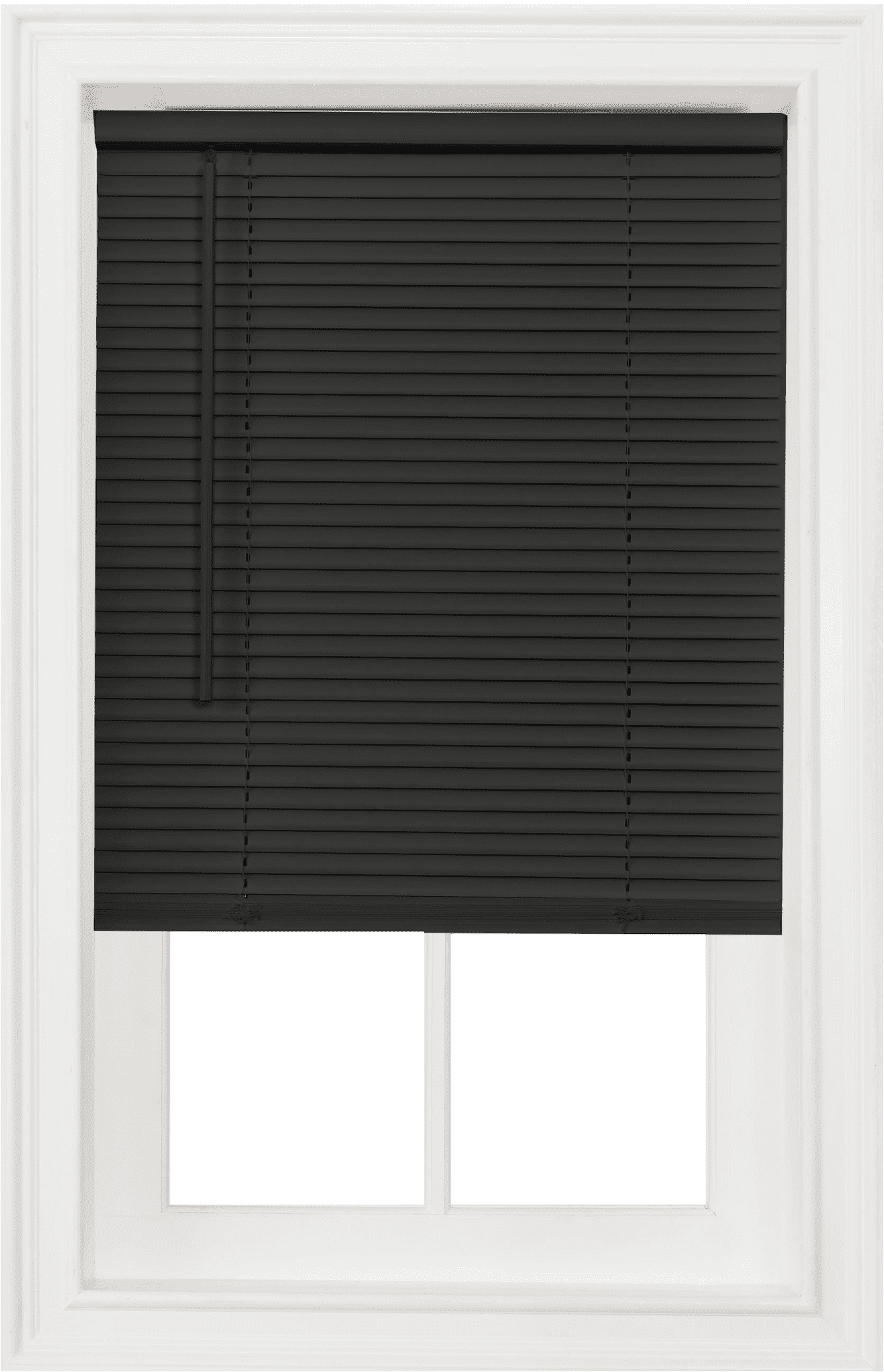 black cordless blinds
