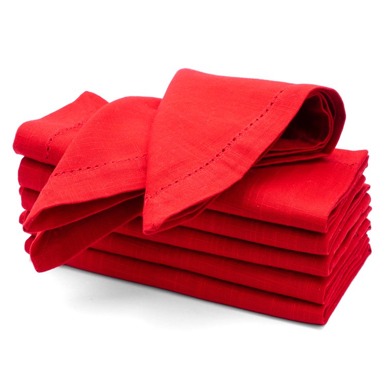 Christmas Table Napkins. Xmas Table Cloth Napkin. Red Linen Napkins. Soft  Washed Linen Napkin Cloth. Linen Dinner Napkins. Xmas Table Linens -   Hong Kong