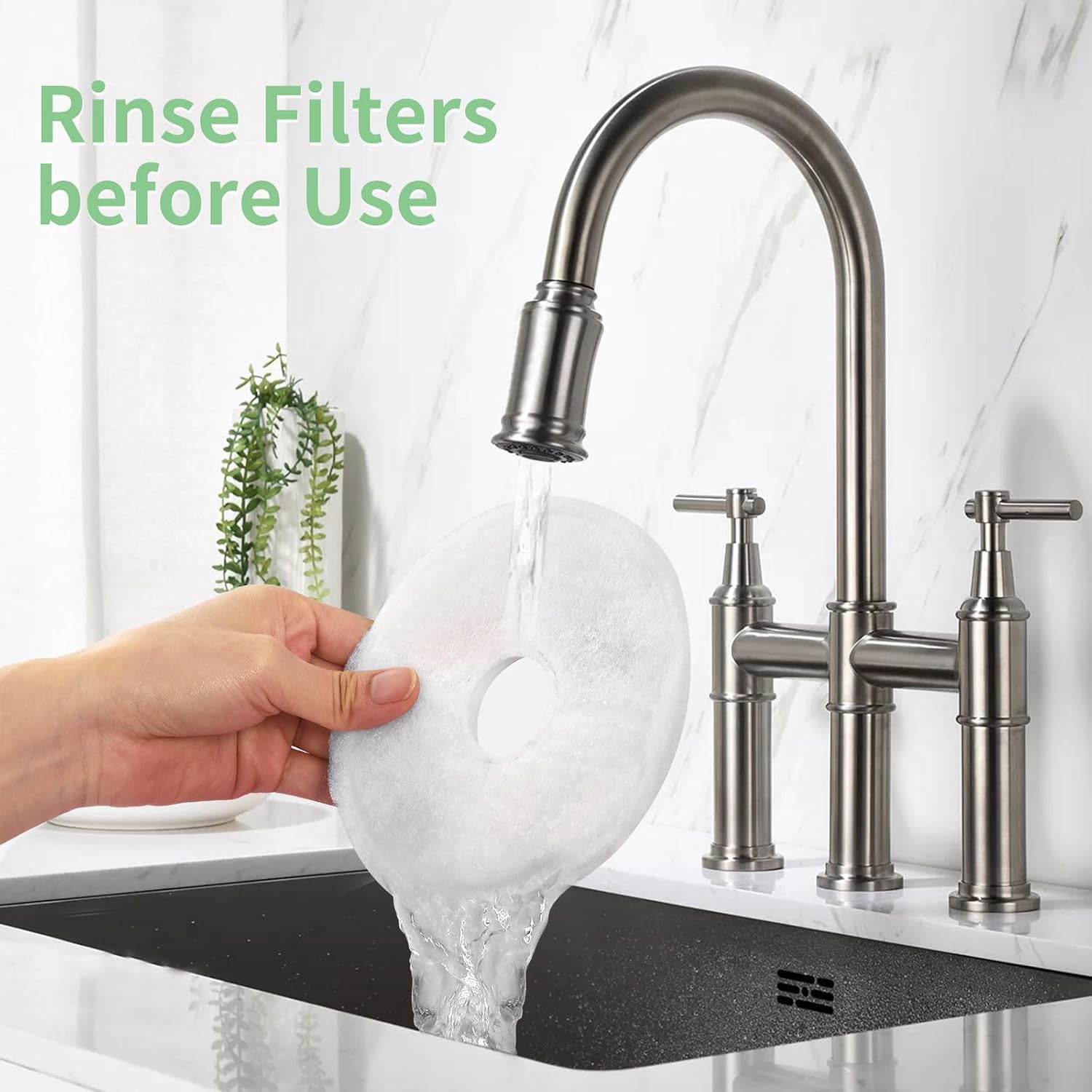 Cat Water Fountain Replacement Filters Fit for 3L Flower Water Dispenser Automatic Pet Dog Cat Fountain Filter