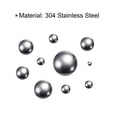 thumbnail image 5 of Bolas de Precisión Uxcell de 10 mm de Diámetro en Acero Inoxidable 304 para Rodamientos, Paquete de 30, 5 of 5
