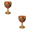 thumbnail image 1 of Bewildely Copa de vino refinado Copa de vidrio en relieve para devotos del vino Vasos de lujo Type2 NO2, 1 of 1