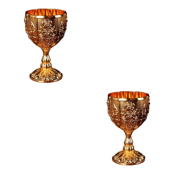 Bewildely Copa de vino refinado Copa de vidrio en relieve para devotos del vino Vasos de lujo Type2 NO2