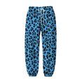 thumbnail image 4 of Womens Sweatpants, Women's Leopard Print Sweatpants Drawstring Waist Joggers with Pockets Baggy Barrel Leg Lounge Pants, 4 of 4