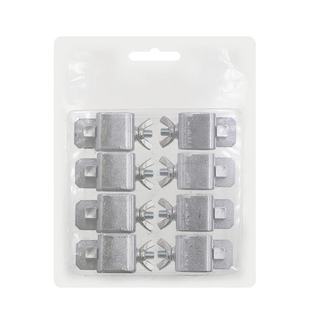 Abrazaderas De Soldadura A Tope Abrazaderas De Hoja De Soldadura De Alta Dureza Clips De Soldadura De Metal Ampliamente Utilizados Para Placas Rectas Placas Curvas 8 Uds. Eigraketly TO003484-00