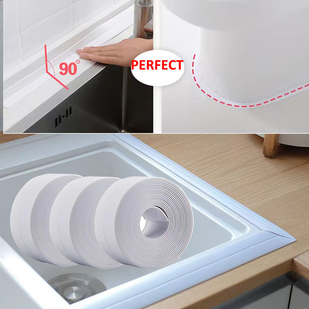 Caulk Strip PE Selfadhesive Tape Is Suitable for Sealing Bathtubs