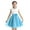 White&Sky Blue, variant on Alvivi Kids Flower Girl Dress Sleeveless Chiffon Pleated Dress Birthday Wedding Pageant Party Dress Girls Bridesmaid Dress White&Turquoise 16