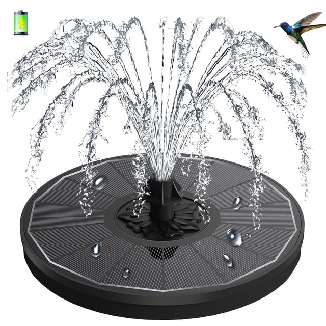 Fuente solar GAIZERL de 3,5 W con batería de respaldo de 2000 mAh