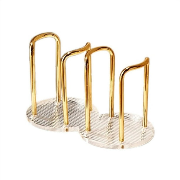Soporte de Almacenamiento de Tazas de Lujo, Estante Dispensador de Tazas de Té y Agua, Soporte de Exhibición para Tazas, Organizador para el Hogar, Doble