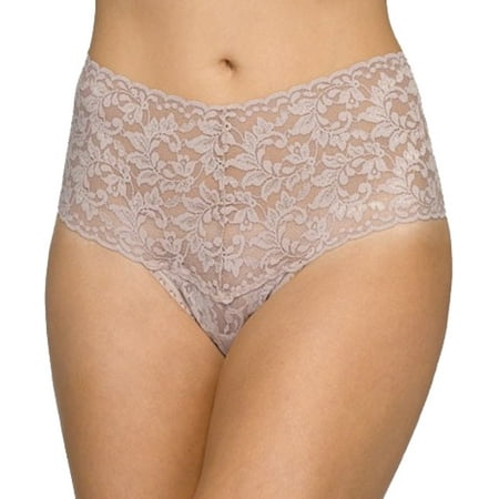 Signature Lace Retro Thong Suntan O/S