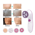 thumbnail image 4 of Cepillo de limpieza facial eléctrico y masajeador facial 5 en 1, 4 of 4