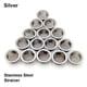 thumbnail image 4 of Filtros de malla de la tubería Pantallas extraíbles Reemplazo de reemplazo Ash Catchers Kit Suministros Suministros de oficina para el hogar Gadgets personales Plata 20pcs Inevent HA011079-06, 4 of 6